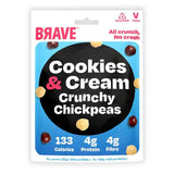 BRAVE Roasted Chickpeas Cookies & Cream   30g GOODS M&S   