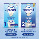 Aptamil 1 First Baby Milk Formula Tabs from Birth    120 per pack GOODS M&S   