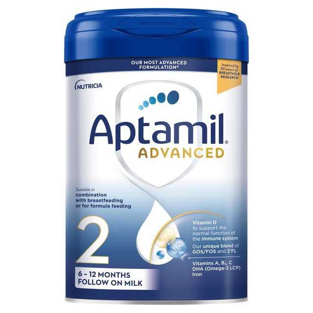 Aptamil Advanced 2 Follow On Formula Baby Milk Powder 6-12 Months    800g GOODS M&S   