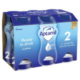 Aptamil 2 Follow On Formula Baby Milk Liquid 6-12 Months Multipack    6 x 200ml GOODS M&S   