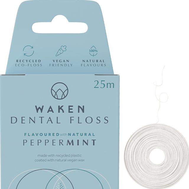 Waken Dental Floss Peppermint   16g