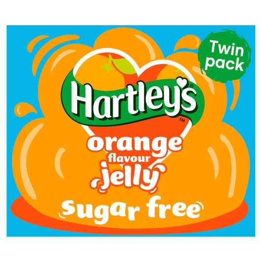 Hartley’s Sugar Free Orange Jelly Twin Pack 23g GOODS Sainsburys   