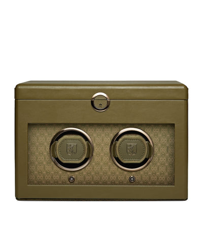 Harrods WOLF Earth Double Watch Winder- Buy online at McGrocer