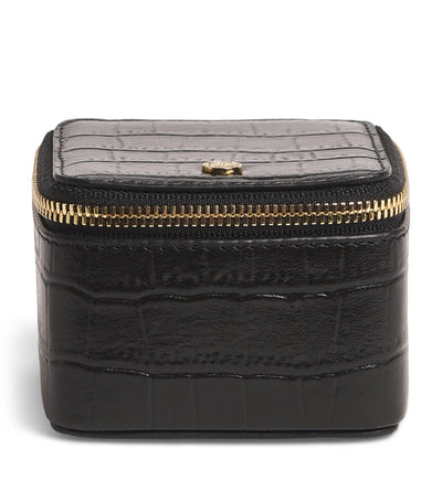 Harrods Small Leather Trinket Box with Zip-Around Closure for Essentials – Jetzt online bei McGrocer kaufen