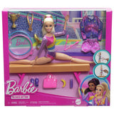 Barbie gymnastics playset with doll and accessories, UK version