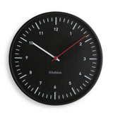 Habitat analogue wall clock black 30cm, UK version