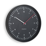 Habitat analogue wall clock black 30cm, UK version