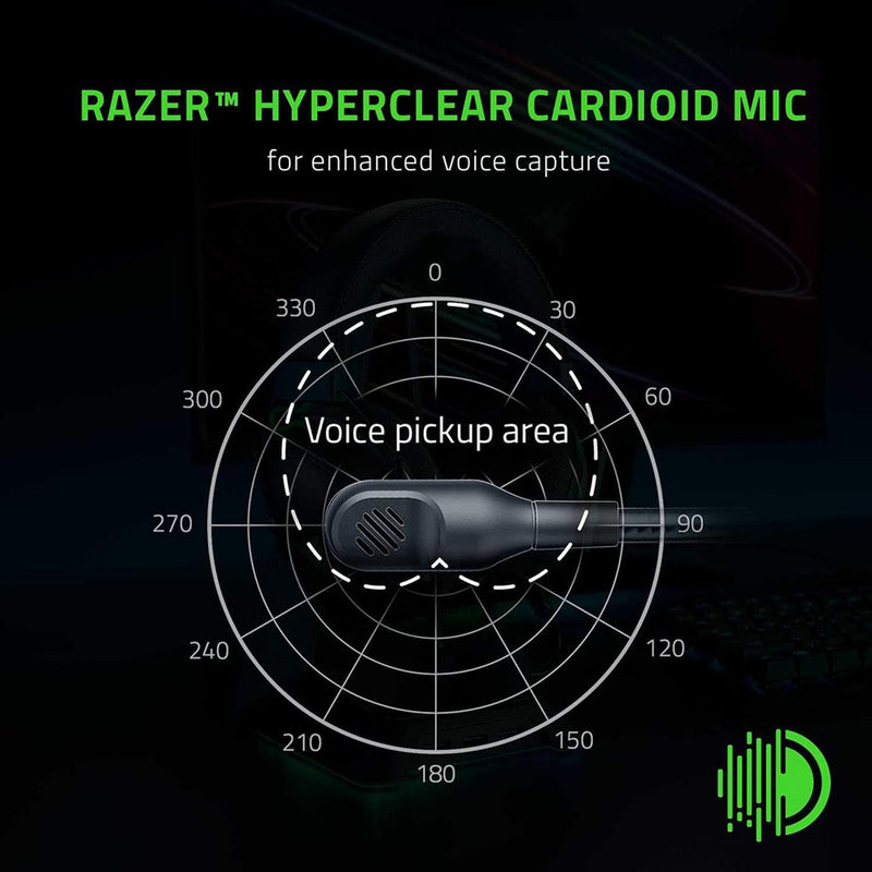Razer BlackShark V2 X USB gaming headset, UK version