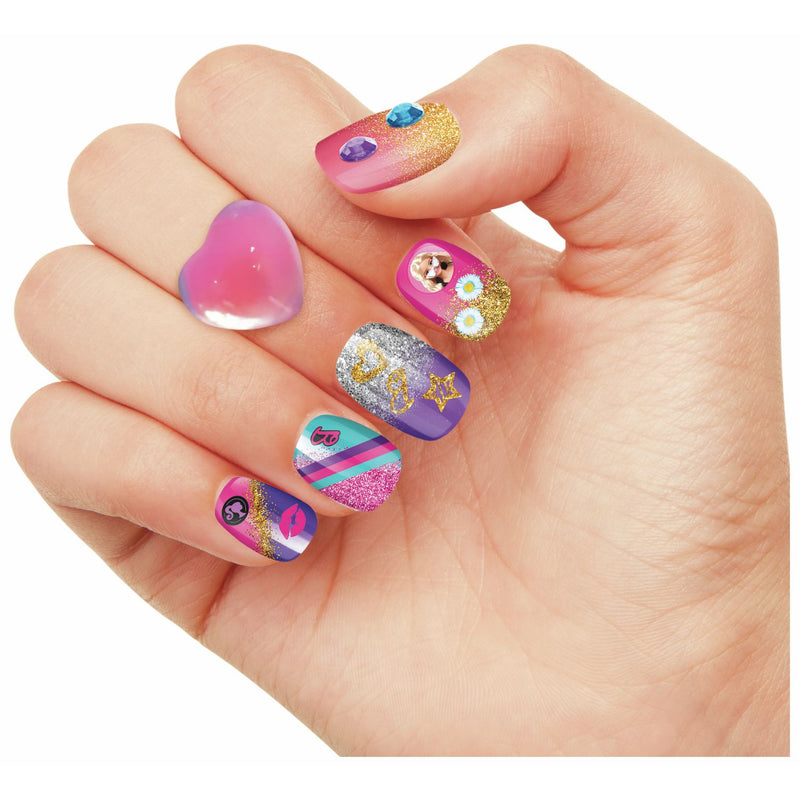 Barbie nail studio glitter shine playset (British brand)