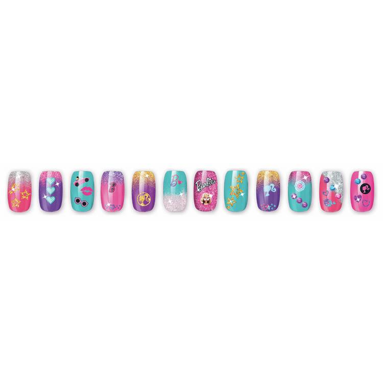 Barbie nail studio glitter shine playset (British brand)