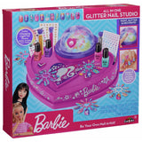 Barbie nail studio glitter shine playset (British brand)