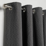 Habitat blackout eyelet curtains dark grey 117x137cm, imported from the UK