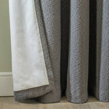 Habitat blackout eyelet curtains dark grey 117x137cm, imported from the UK