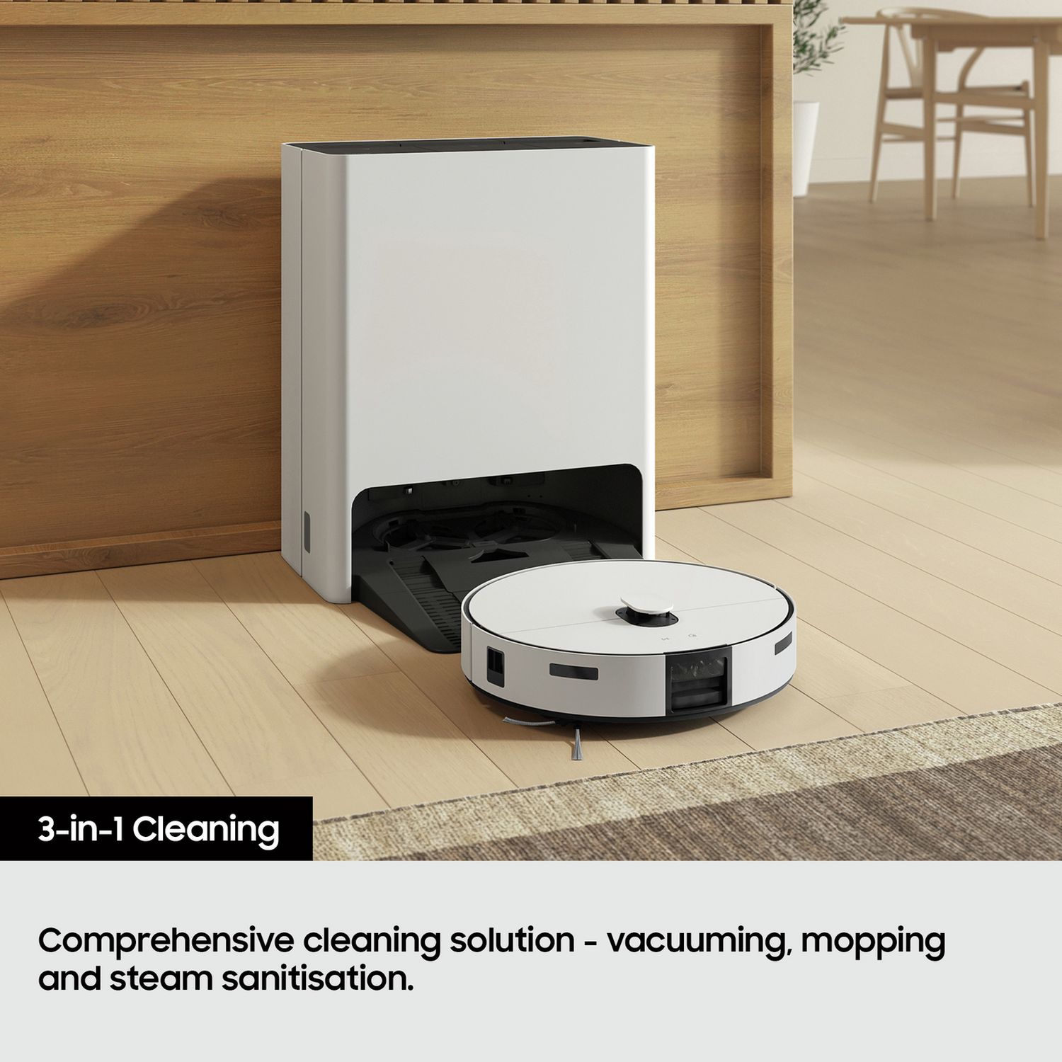 Samsung Bespoke Jet Bot Combo+ robot vacuum cleaner, UK version
