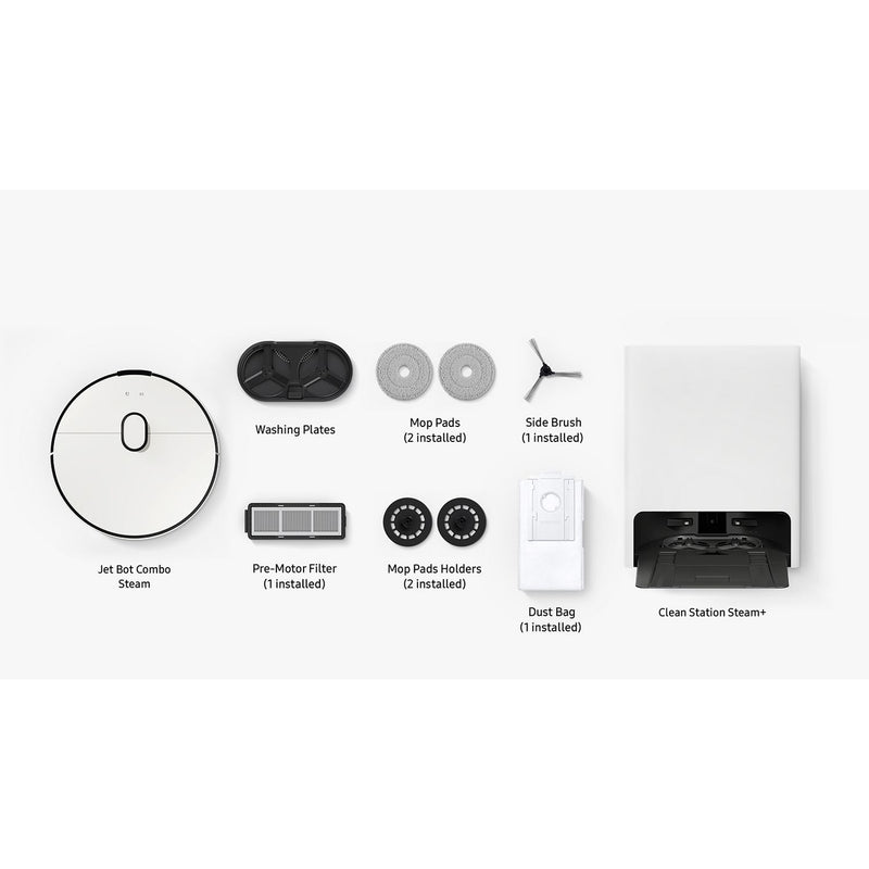 Samsung Bespoke Jet Bot Combo+ robot vacuum cleaner, UK version