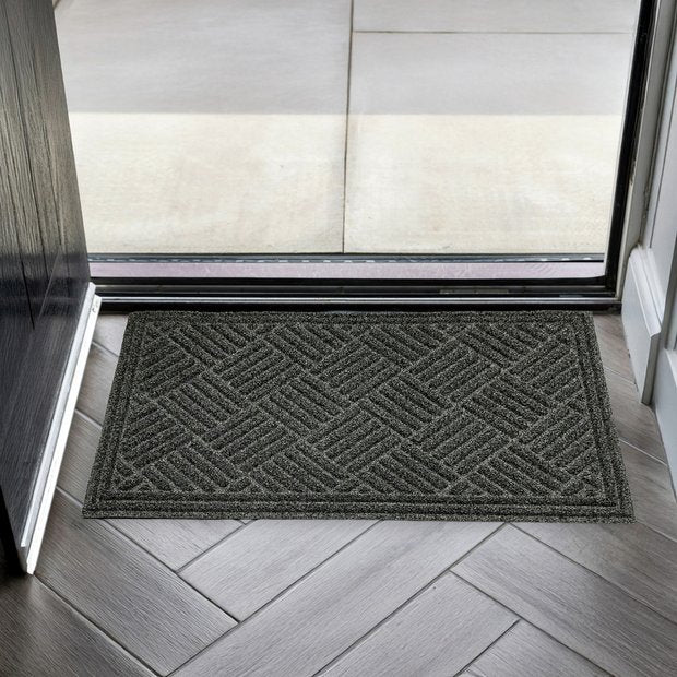 Mighty Mats grey doormat 45x75cm (British brand)