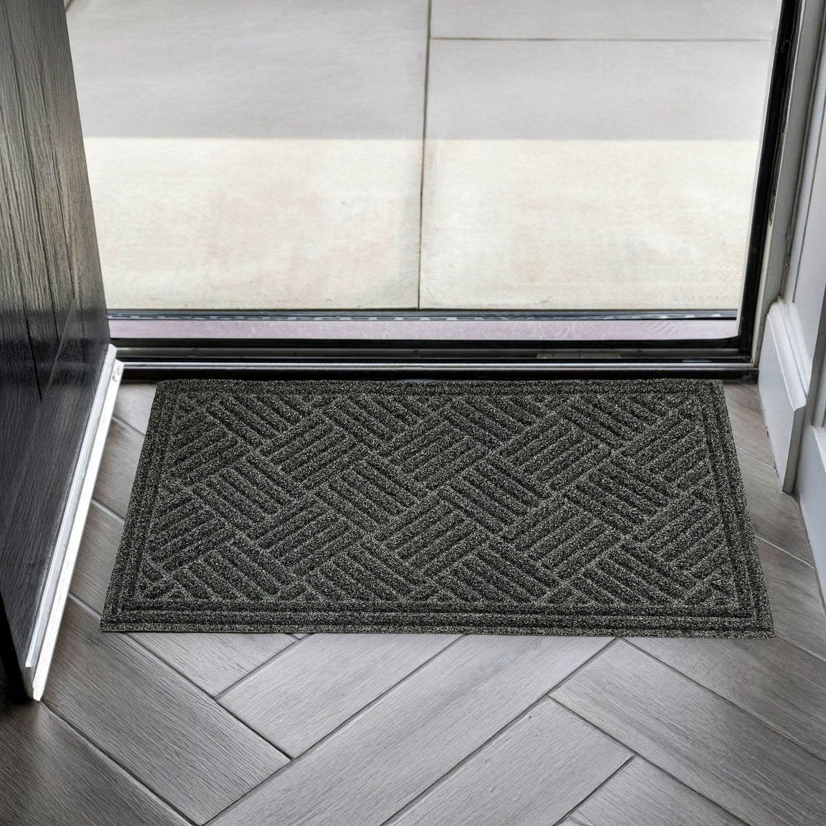Mighty Mats grey doormat 45x75cm (British brand)