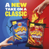 Walkers Wotsits Crunchy Really Cheesy Sharing Bag Snacks   140g GOODS M&S   