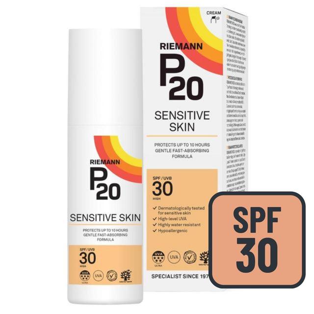 P20 Sensitive SPF 30 Sun Cream   100ml