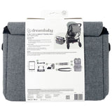 Dreambaby 3in1 stroller bag with car organiser - British product
