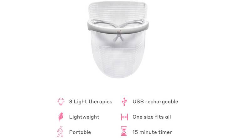 MAGNITONE GetLit LED Therapy Face Mask