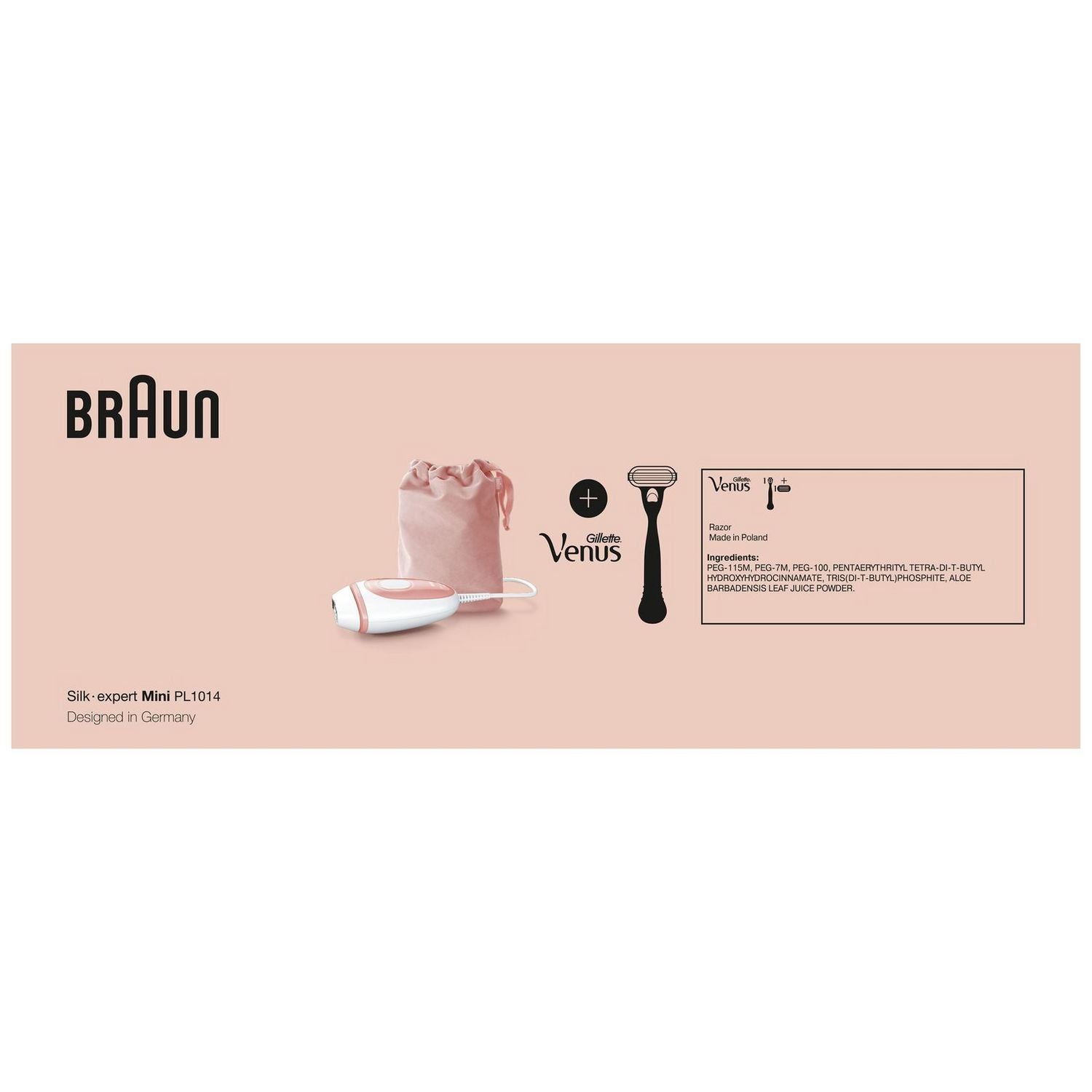 Braun Silk Expert Mini IPL device for home hair removal, UK version