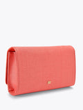 KG Kurt Geiger Sonnet raffia clutch bag (British brand)