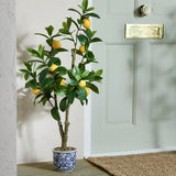 Home faux lemon tree artificial plant 41 inch (British brand)