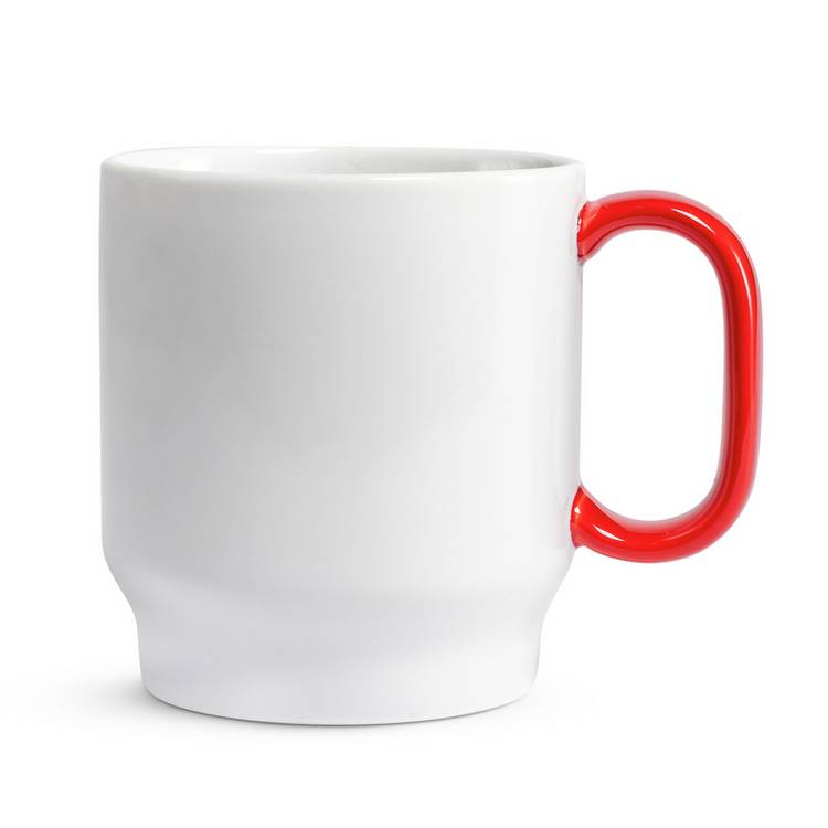 Sebastian Conran set of 2 porcelain mugs 390ml, imported from the UK