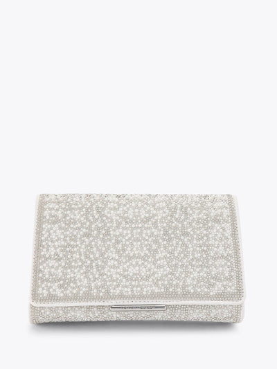 Next Kurt Geiger White Abra Gem Bag- Buy online at McGrocer