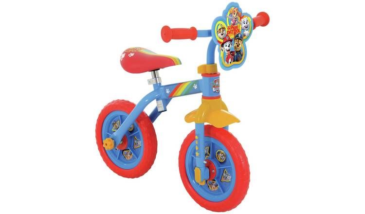 Paw Patrol 2-in-1 10 Inch Wheel Size Training Bike