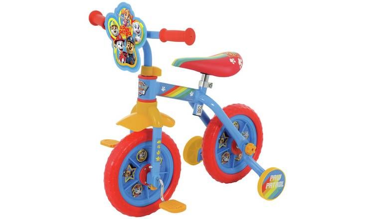 Paw Patrol 2-in-1 10 Inch Wheel Size Training Bike GOODS Argos