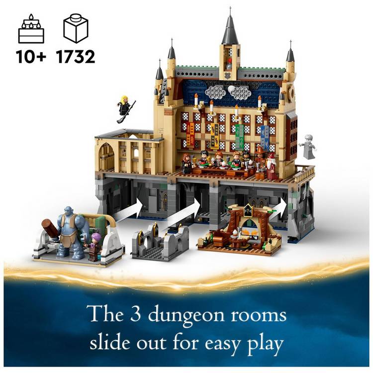 LEGO Harry Potter Great Hall set 76435, UK version