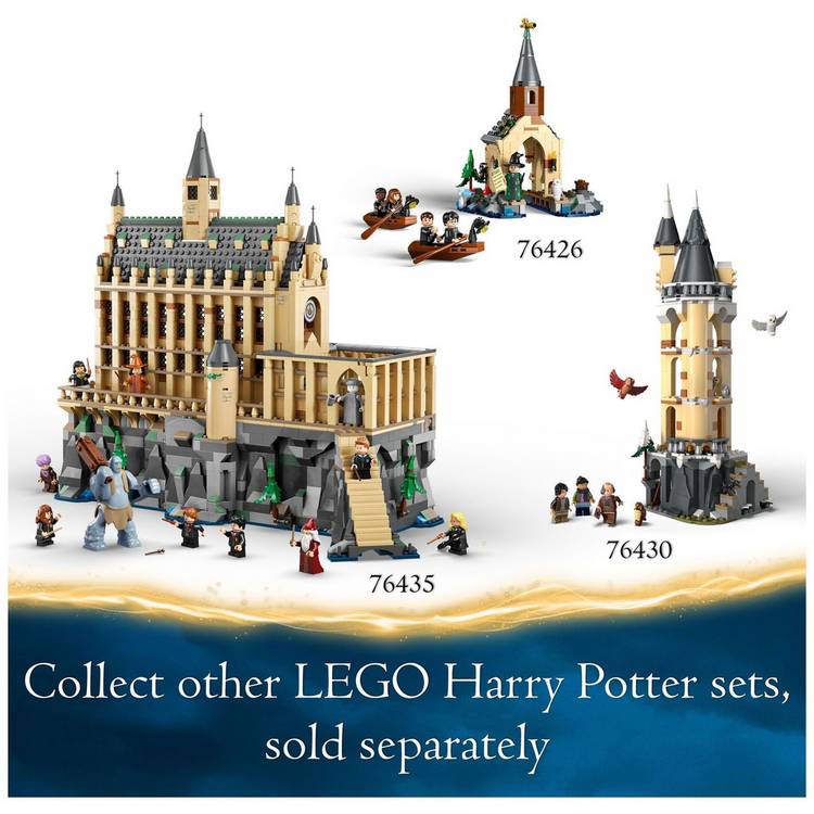 LEGO Harry Potter Great Hall set 76435, UK version
