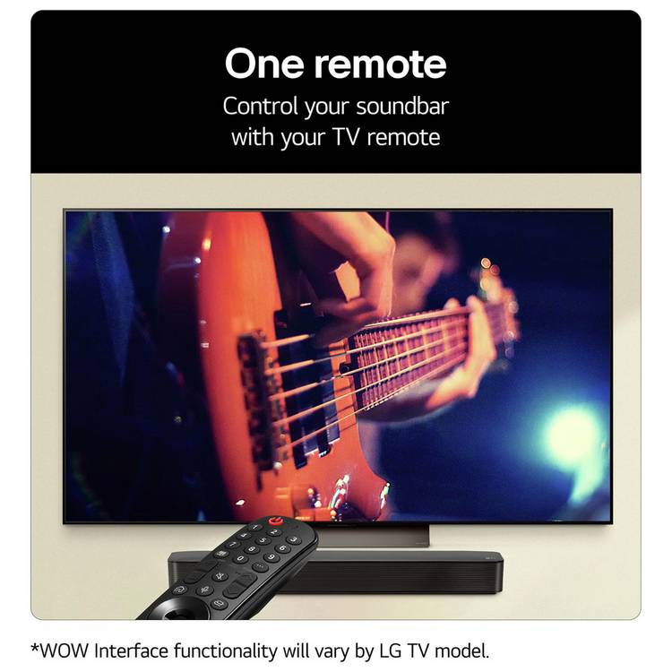 LG SQM1 2Ch Bluetooth soundbar 65cm (British brand)