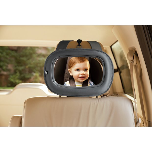 Munchkin baby car mirror with wide-angle convex design - British product