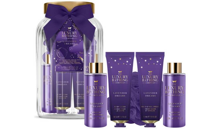 The Luxury Bathing Company Lavender Jar Body Care Gift Set GOODS Argos