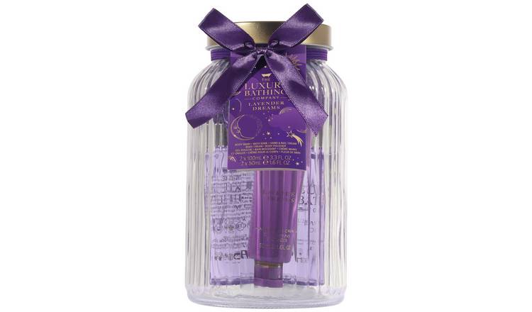 The Luxury Bathing Company Lavender Jar Body Care Gift Set GOODS Argos