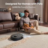 eufy X10 Pro Omni robot vacuum and mop station - British product