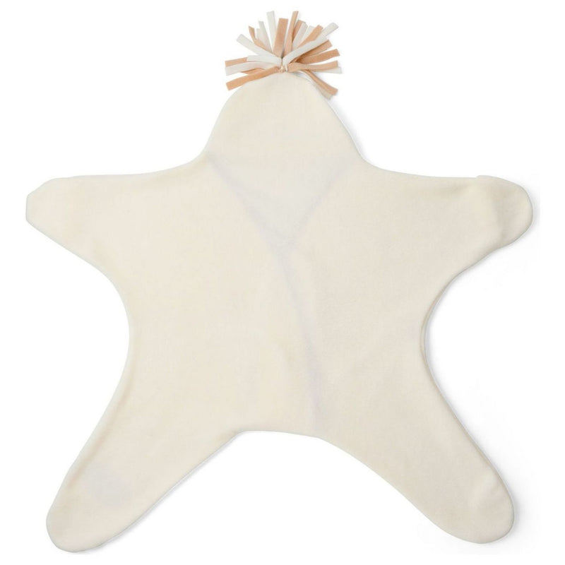 Clair De Lune fleece wrap blanket cream - British product