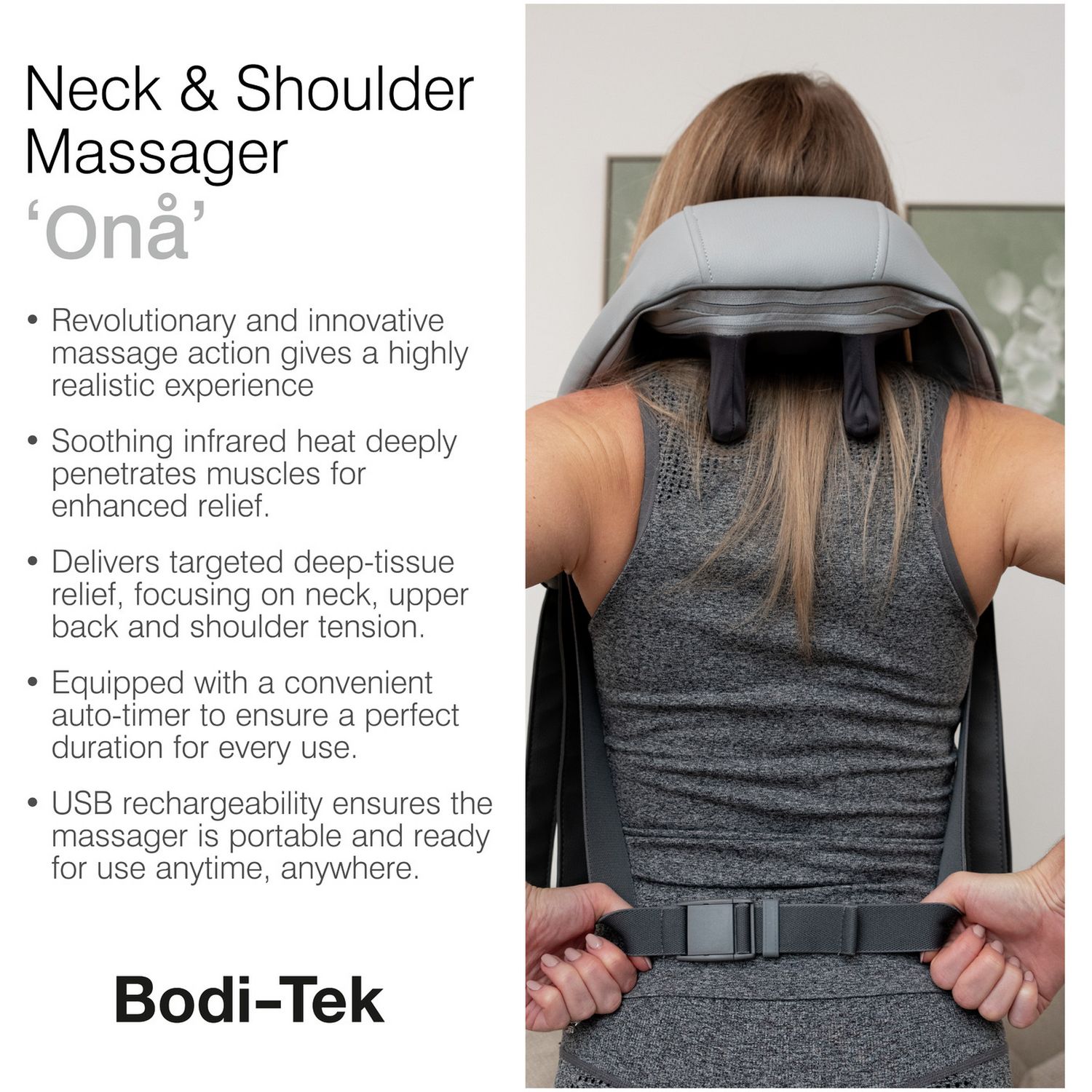 Bodi-Tek Ona Neck & Shoulder Massager, UK version