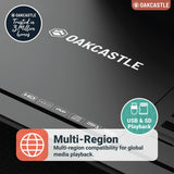 Oakcastle DVD120 portable DVD player 10.5 inch, imported from the UK