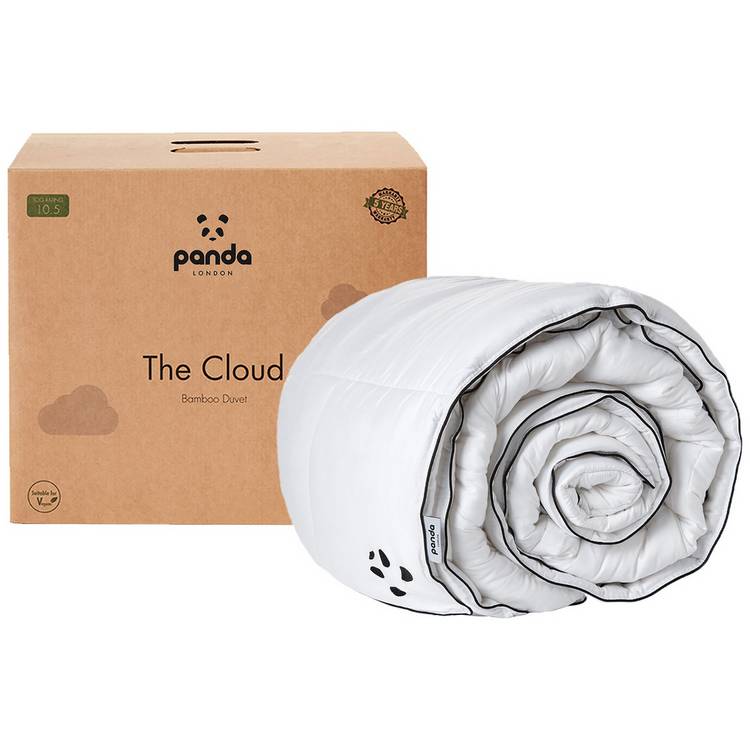 Panda The Cloud 10.5 Tog bamboo duvet single (British brand)