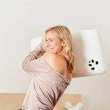 Panda orthopaedic medium firm bamboo pillow 60x40cm, imported from the UK