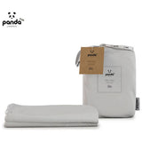 Panda Kids bamboo plain white fitted sheet cot (British brand)