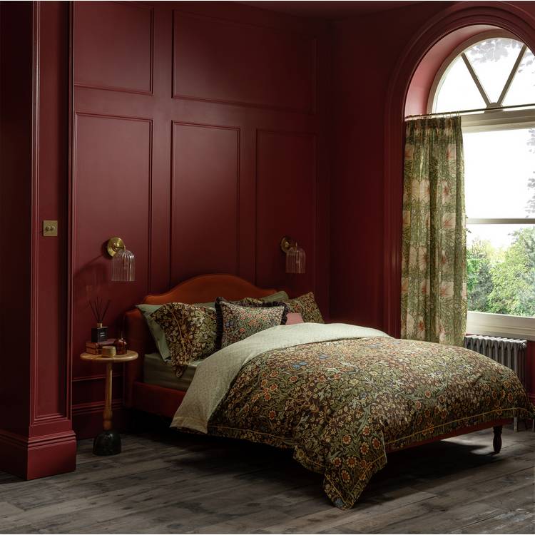 Habitat x Morris & Co Blackthorn bedding set single, imported from the UK