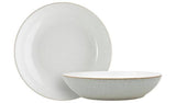 Denby Elements 4 Piece Stoneware Pasta Bowls - Light Grey GOODS Argos