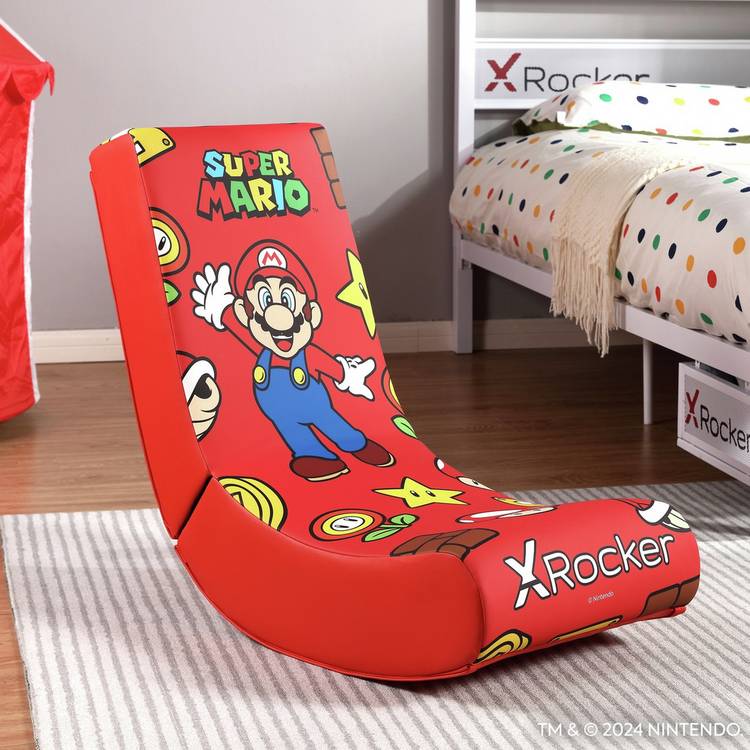 X Rocker Mario junior gaming chair (British brand)