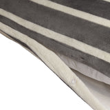 Argos Home fleece bedding set stripe printed single, UK version