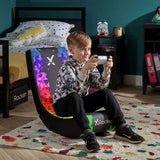 X Rocker Prism Video Rocker junior gaming chair Neon (British brand)